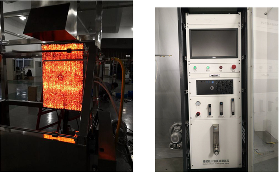 ASTM E162 / ASTM D 3675 Rayant Panel Flame Spread Test cihazı