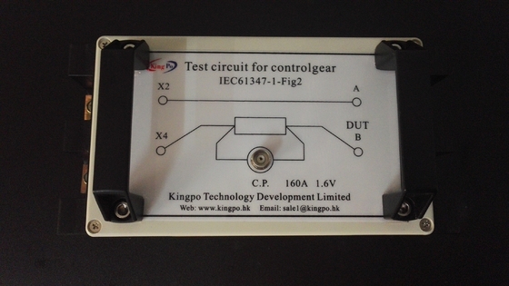IEC 61347-1-2012 Controlgear / Light Measurement Equipment için Şekil 3 Test Devresi