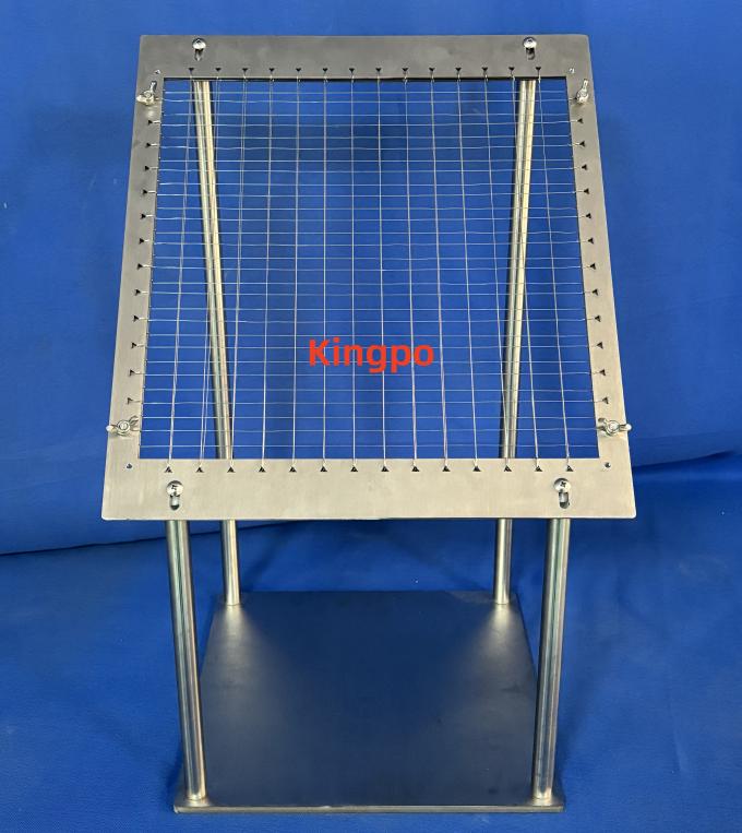 IEC 60335-2-17 Grids inclined at 45° testing equipment setup