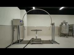 Salınımlı Tüp Toz Geçirmez Ip Test Cihazları 0-50 Santigrat Derece Ipx3 Ipx4