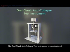 ISO 5364 Ağız bölümünün çökme direncini test etmek için cihaz
