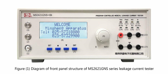 iyi fiyat MS2621GNS Serisi Program Kontrolü Kaçak Akım Test Cihazı çevrimiçi