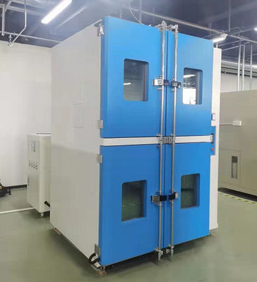 ISO 16750-4 uyumlu IP Test Ekipmanı, 100 döngü ve PLC denetleyicisi ile termal şok ve sıçrama suyu testi için